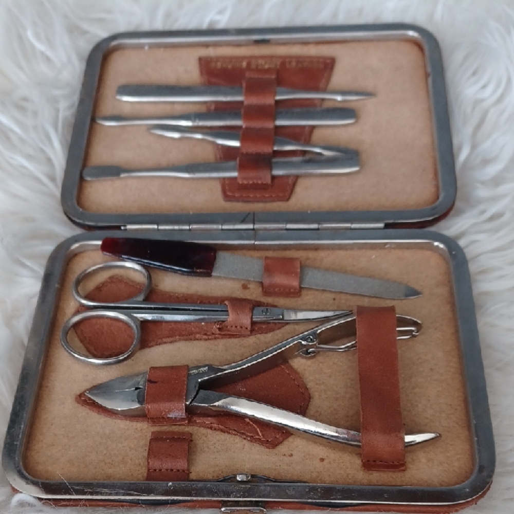Vintage  Austrian Old School Manicure/ Pedicure Set